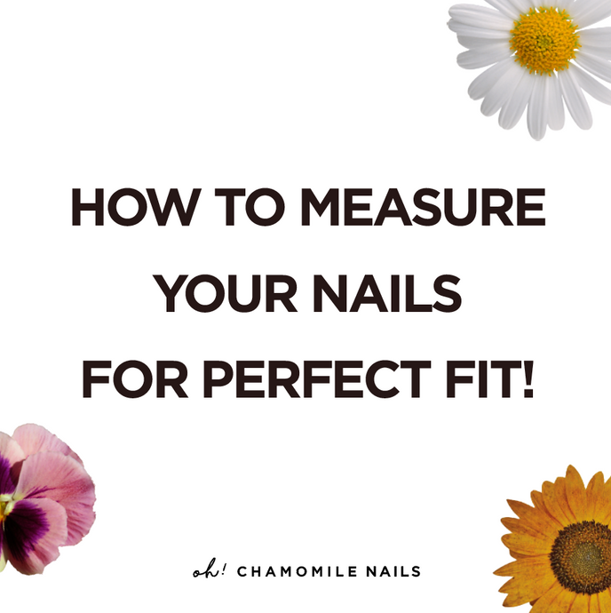 How to measure your nails for press-on nails and a perfect fit!